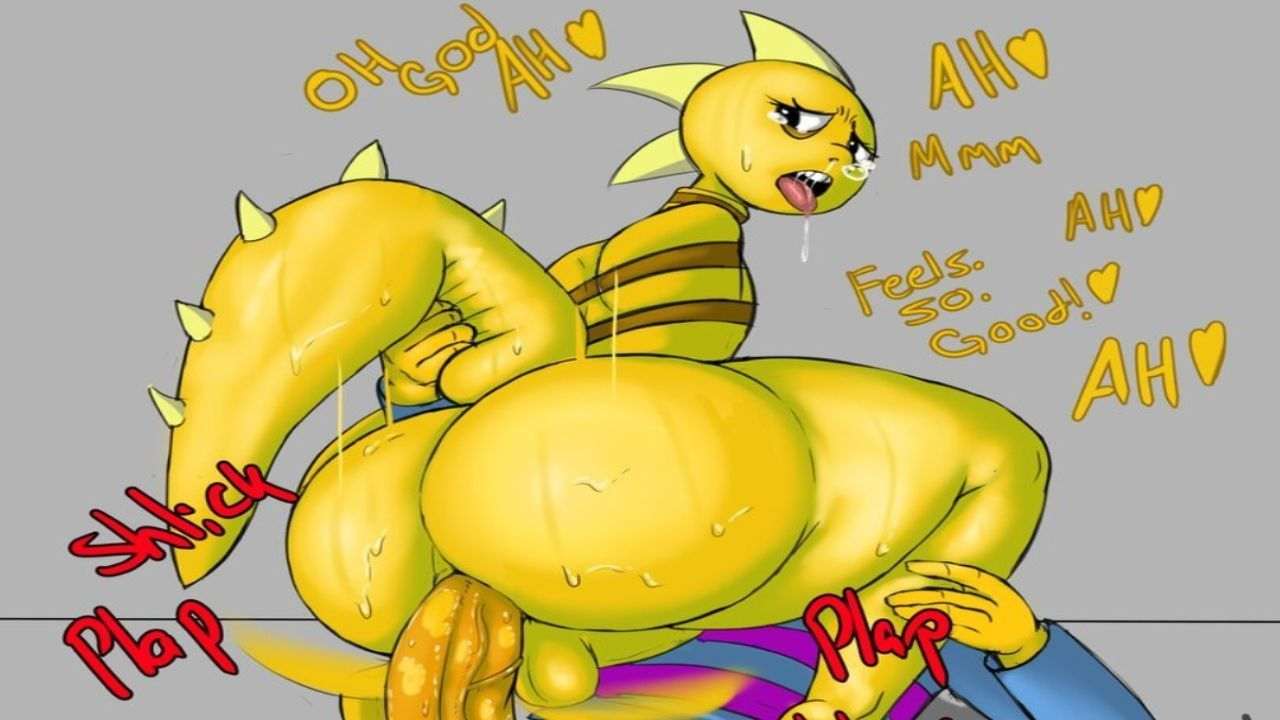 undertale rule 34 with alphys and undyne 